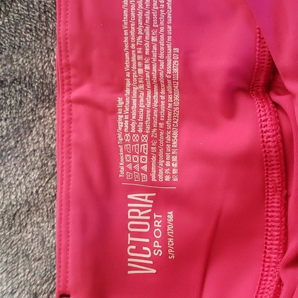 Victoria Sport Pink Tight Legging - Picture 3 of 3